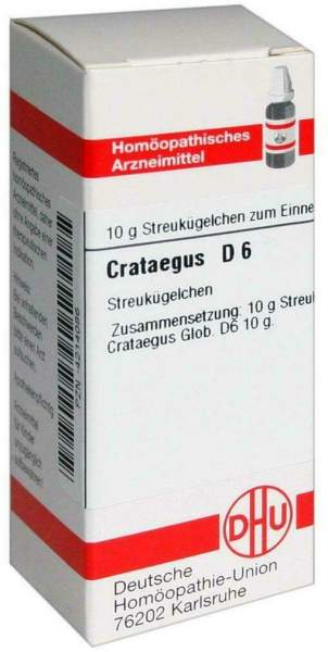 DHU Crataegus D6 10 g Globuli