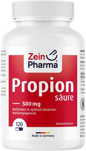 Propionsäure 500 mg 120 Kapseln