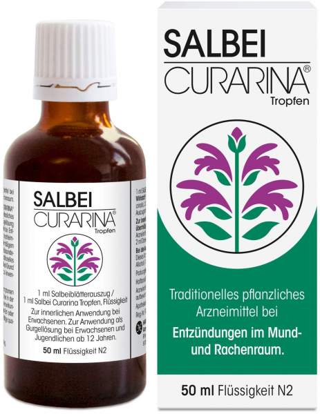 Salbei Curarina 50 ml Tropfen