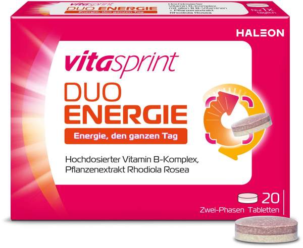 Vitasprint Duo Energie 20 Tabletten