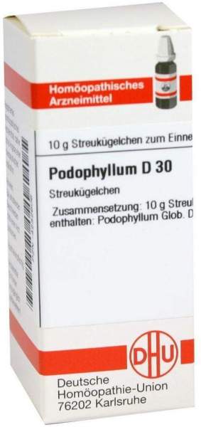 Podophyllum D 30 Globuli