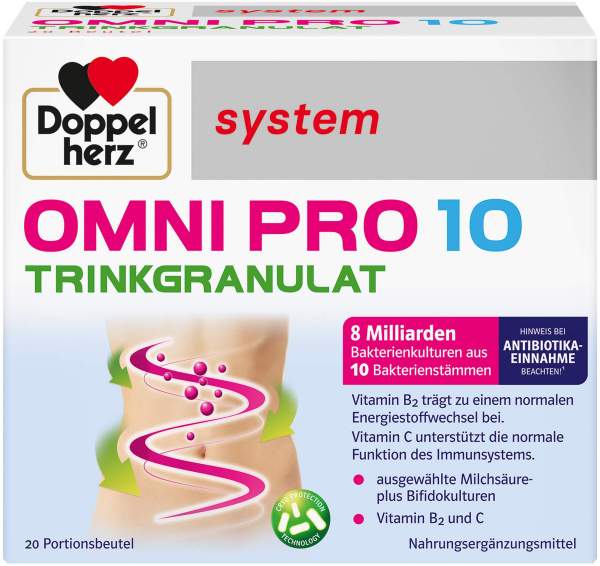 Doppelherz System Omni Pro 10 Trinkgranulat 20 Beutel