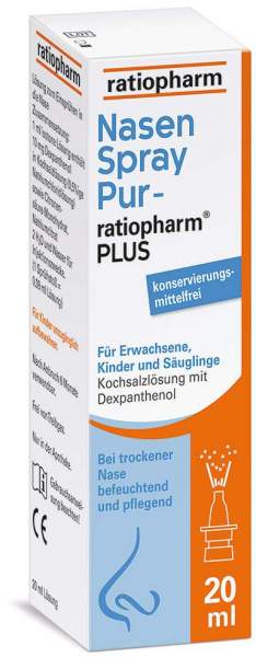 NasenSpray PUR-ratiopharm PLUS 20 ml Lösung