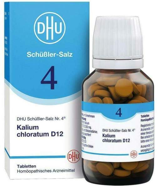 Dhu Schüßler-Salz Nr. 4 Kalium Chloratum D12 200 Tabletten