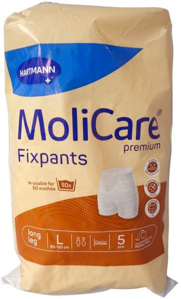 Molicare Premium Fixpants long leg Gr. L 5 Stück