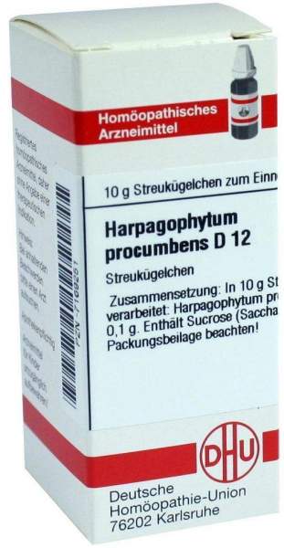 Harpagophytum Procumbens D12 10 G Globuli