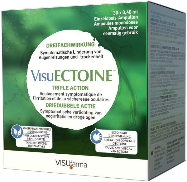 Visuectoine Augentropfen 30 X 0,4 ml