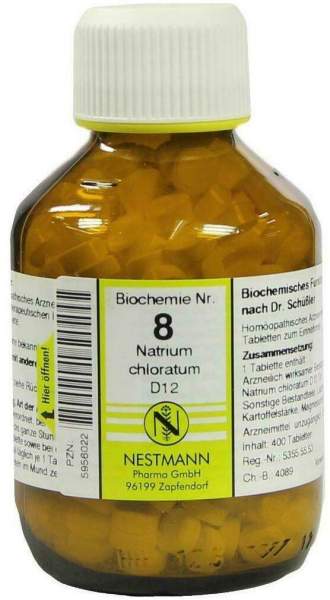 Biochemie 8 Natrium Chloratum D 12 400 Tabletten
