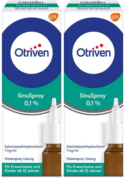 Otriven SinuSpray 0,1 % Nasenspray 2 x 10 ml