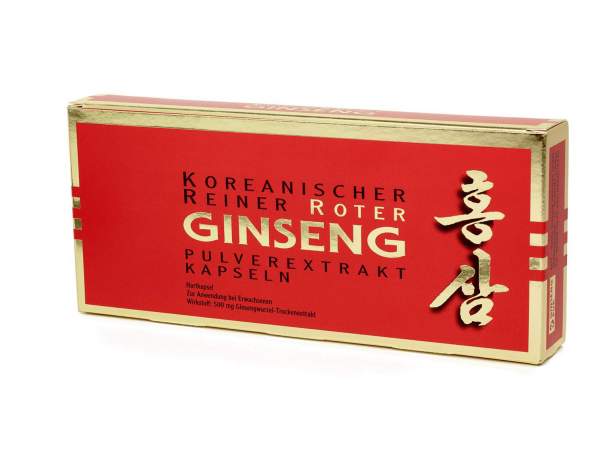 Roter Ginseng Extrakt 90 Kapseln