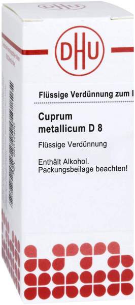 Cuprum Metallicum D 8 Dilution