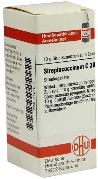 Streptococcinum C 30 10 G Globuli