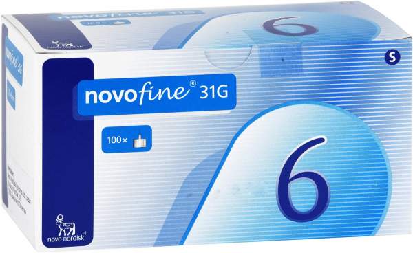 Novofine 6 Kanülen 0,25x6mm