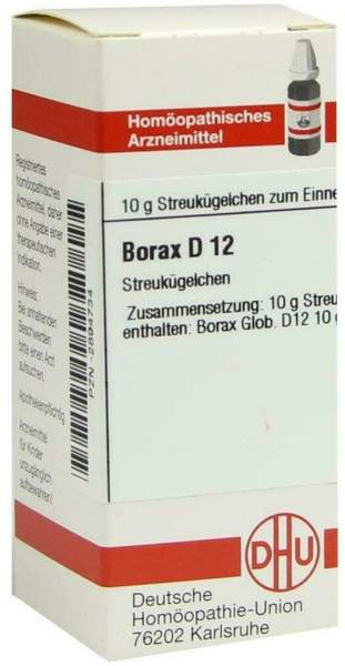 Dhu Borax D12 10 G Globuli