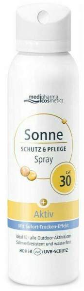 medipharma cosmetics Sonne Schutz &amp; Pflege Aktiv Aerosol-Spray LSF 30 150 ml
