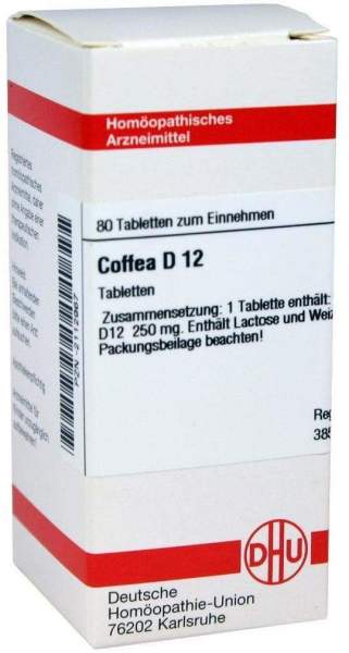 DHU Coffea D12 80 Tabletten