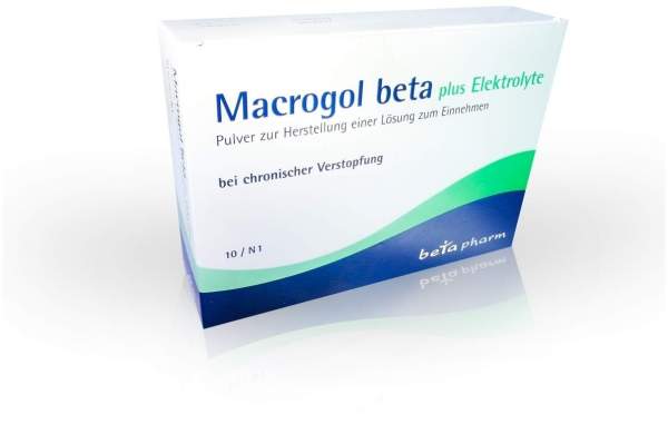 Macrogol Beta Plus Elektrolyte Pulver 10 Beutel