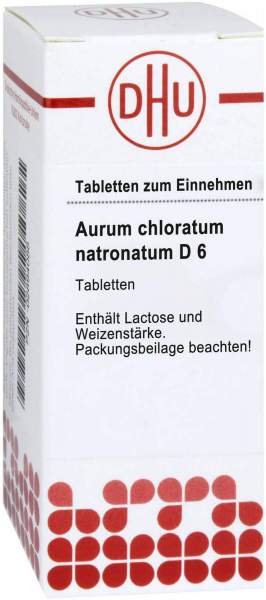 Dhu Aurum Chloratum Natronatum D6 80 Tabletten