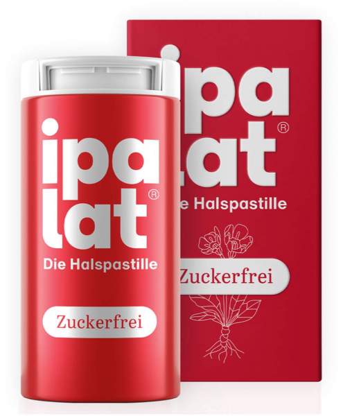 Ipalat Halspastillen zuckerfrei 40 Pastillen