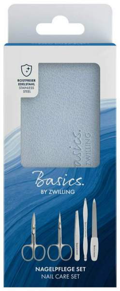 Zwilling Basics Etui Maniküre 5 Teilig Blau 1 Stück