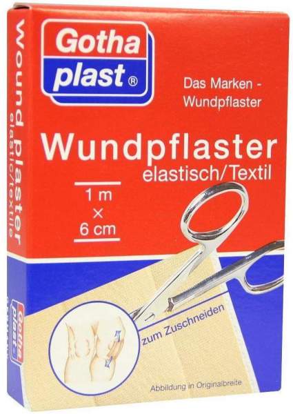 Gothaplast Wundpflaster Elastisch 1 M X 6 cm 1 Pflaster