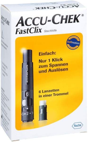Accu Chek Fastclix Stechhilfe Modell II 1 Stk