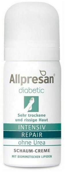 Allpresan diabetic Intensiv + Repair ohne Urea Schaum-Creme 35 ml