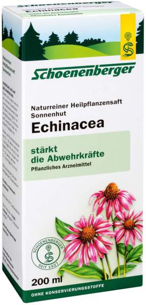 Echinacea Saft Sonnenhut Schoenenberger 200 ml Saft