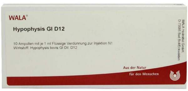 Wala Hypophysis Gl D12 10 X 1 ml Ampullen