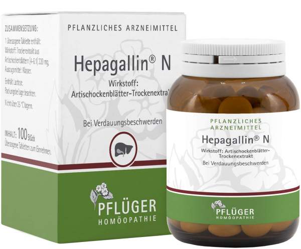 Hepagallin N 100 Dragees