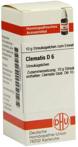 Dhu Clematis D6 Globuli