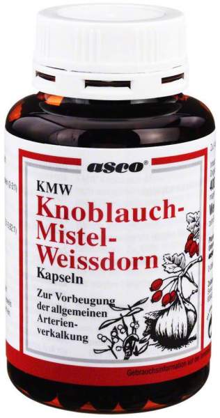 Knoblauch Mistel Weißdorn 400 Weichkapseln