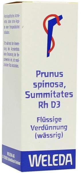 Weleda Prunus Spinosa, Summitates Rh D3 20 ml Dilution