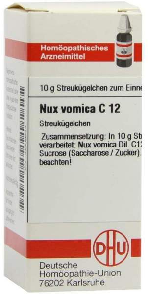 DHU Nux vomica C12 10 g Globuli