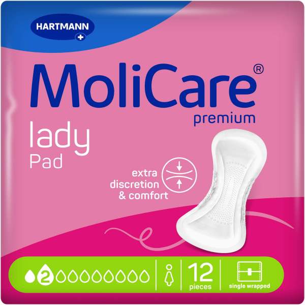 Molicare Premium Lady Pad 2 Tropfen 12 Stück