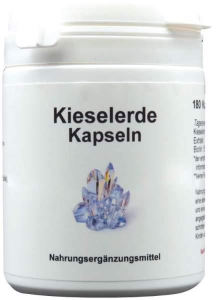 Kieselerde Kapseln, 180 Stück