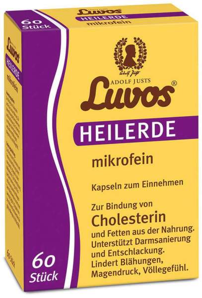 LUVOS Heilerde mikrofein 60 Kapseln