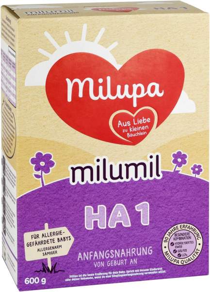 Milupa Milumil Ha 1 600 G Pulver