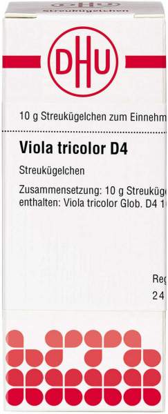 Dhu Viola Tricolor D4 10 G Globuli