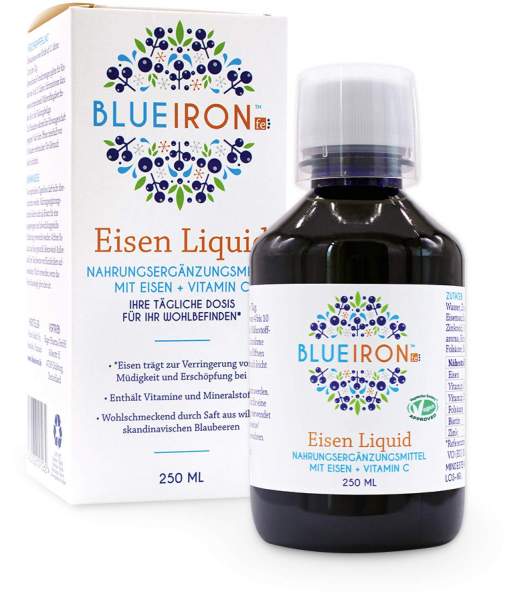 Blueiron Eisen Liquid Flüssigkeit 250 ml