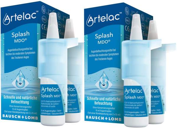 Artelac Splash MDO 4 x 15 ml Augentropfen