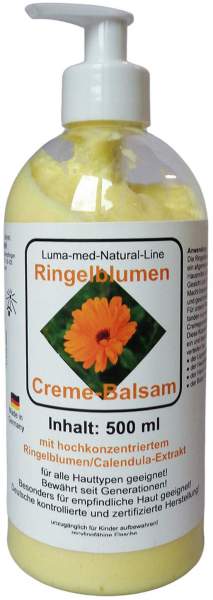 Ringelblumen Creme Balsam Pumpflasche 500ml