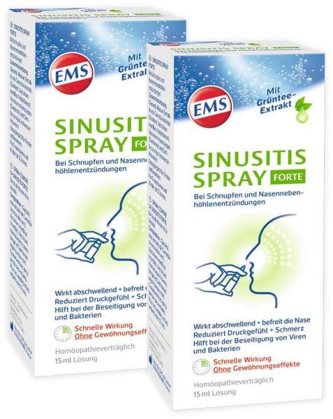 Emser Sinusitis 2 x 15 ml Spray forte