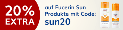 Eucerin Sun 20% Rabatt extra