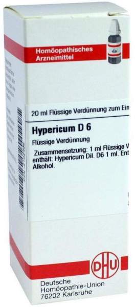 DHU Hypericum D6 Dilution 20 ml