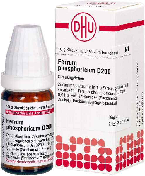 Ferrum Phosphoricum D 200 Globuli
