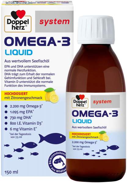 Doppelherz System Omega 3 150 ml Liquid