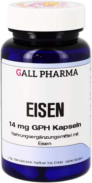 Eisen 14 mg Gph Kapseln 180 Kapseln