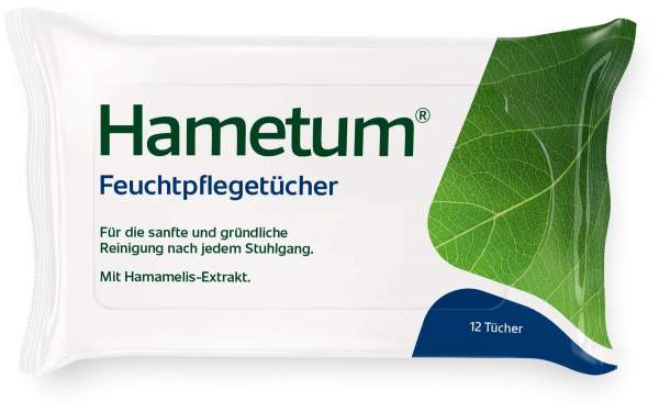 Hametum Feuchtpflegetücher 12 Stück