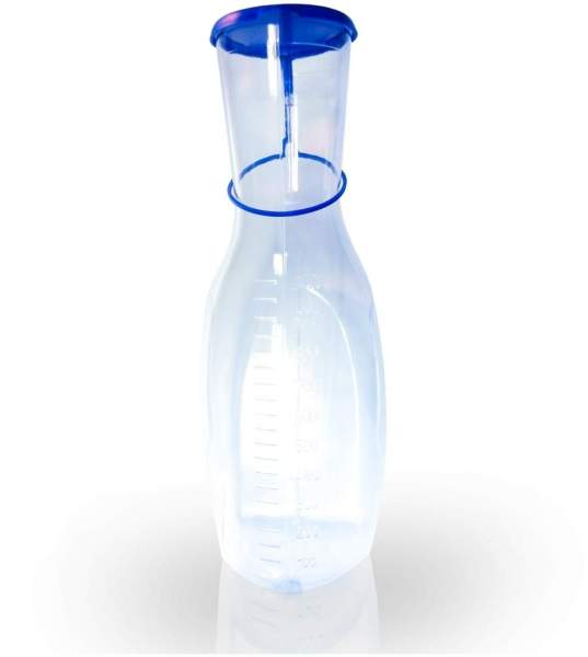 Urinflasche für Männer Kunststoff glasklar 1 Flasche 1 l